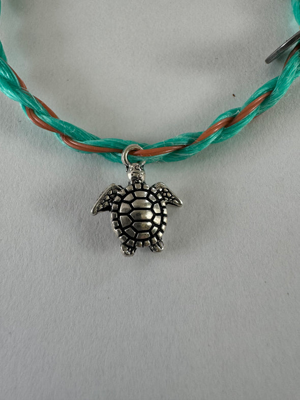 Adjustable turtle ghost fishing bracelet